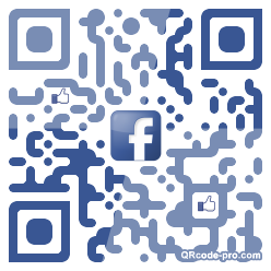 QR code with logo XeS0