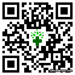 QR code with logo XeZ0