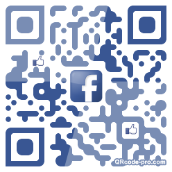 QR code with logo Xk70