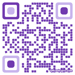 QR code with logo Xox0