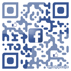 QR code with logo Xpc0