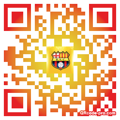 QR code with logo Xr10