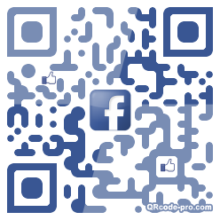 QR code with logo YCT0