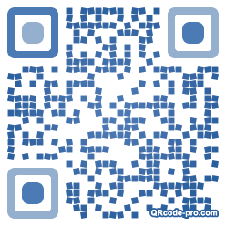 QR code with logo YGO0