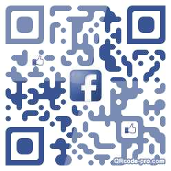 QR code with logo YjV0