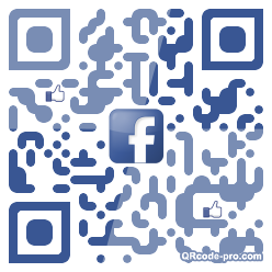 QR code with logo Yjb0