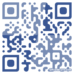 QR code with logo Yjg0