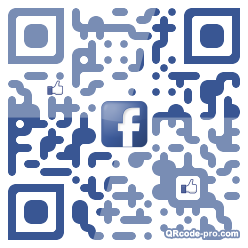 QR code with logo Yjx0