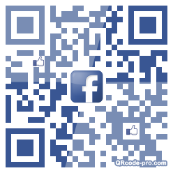 QR code with logo Yo30