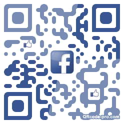 QR code with logo YoM0