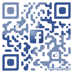 QR code with logo Yr10