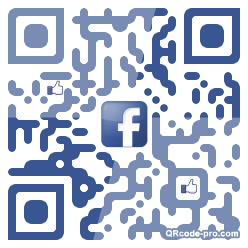 QR code with logo Yrd0