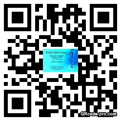 QR code with logo ZRK0