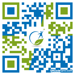 QR code with logo 19Wi0