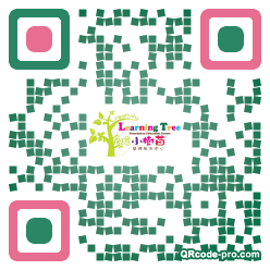 QR code with logo 1AB90