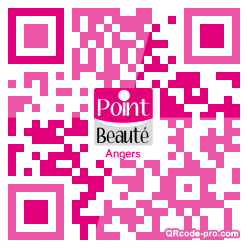 QR code with logo 1B170