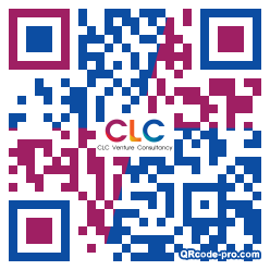 QR code with logo 1B3W0