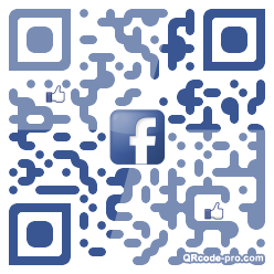 QR code with logo 1B5l0