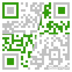 QR code with logo 1BrM0