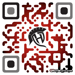 QR code with logo 1Nhs0