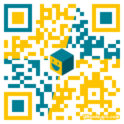QR code with logo 1RSQ0