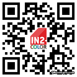 QR code with logo 1WKQ0