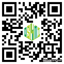 QR code with logo 1Wv00