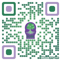 QR code with logo 20th0