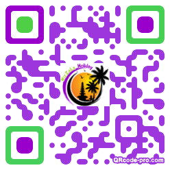 QR code with logo 2iWV0