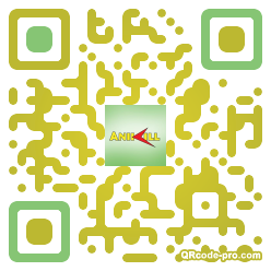 QR code with logo 2NH80