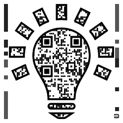 QR code with logo 2S340