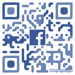 QR code with logo 2VO30