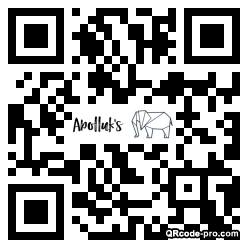 QR code with logo 2WI80