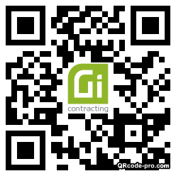 QR code with logo 33Rt0