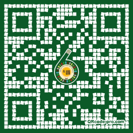 QR code with logo 34FH0