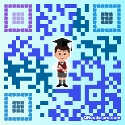 QR code with logo 34GG0