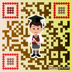 QR code with logo 34I40