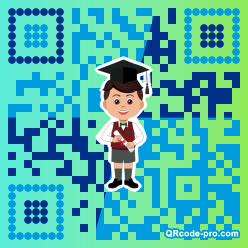 QR code with logo 34I60