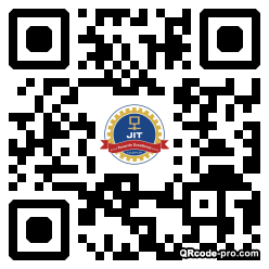 QR code with logo 34MS0
