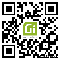 QR code with logo 34pF0