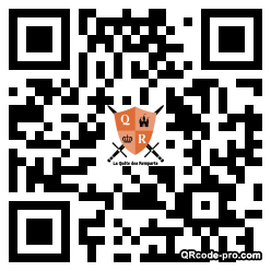 QR code with logo 35IN0