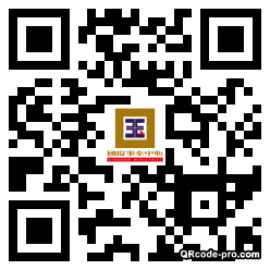 QR code with logo 375v0