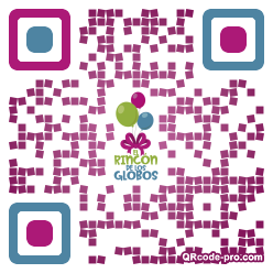 QR code with logo 37dR0