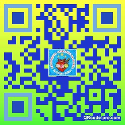 QR code with logo 38W80