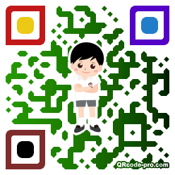 QR code with logo 38jx0
