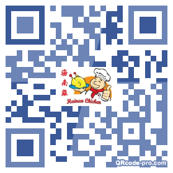 QR code with logo 38p70