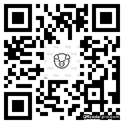 QR code with logo 3d8j0