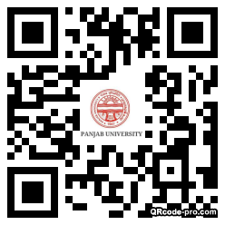 QR code with logo 3d9S0