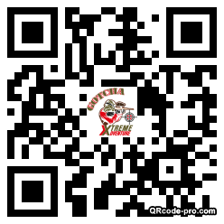 QR code with logo 3dfj0