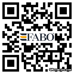 QR code with logo 3dx80
